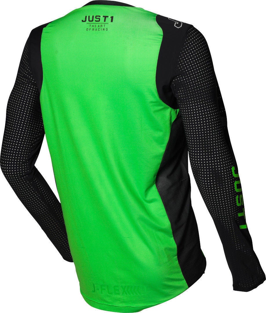 Just1 J-Flex Motocross Jersey grøn/sort XL Figur 2