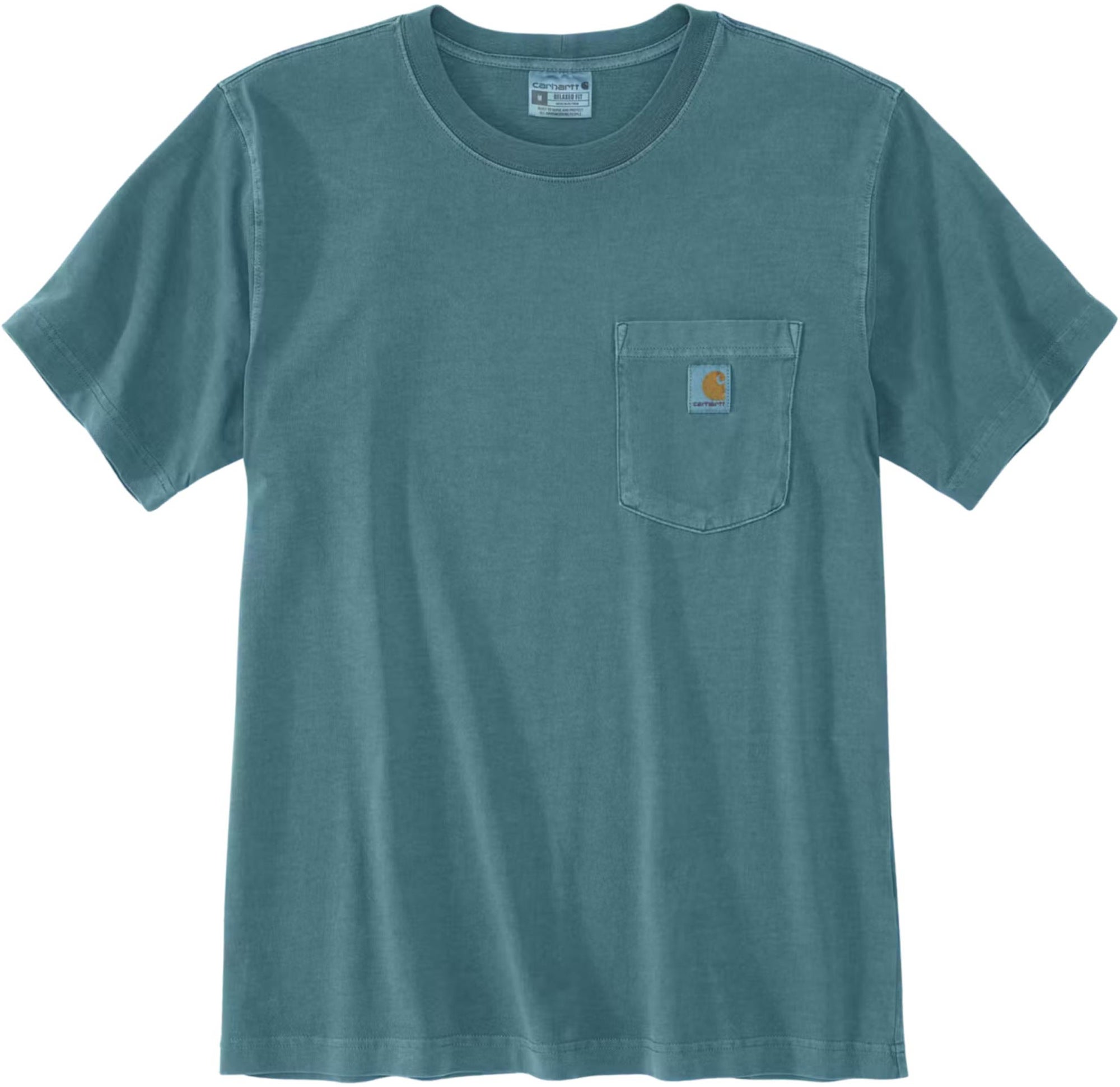 Carhartt Irvine Relaxed Garment Dyed Tričko Benzín S Obrázek 1