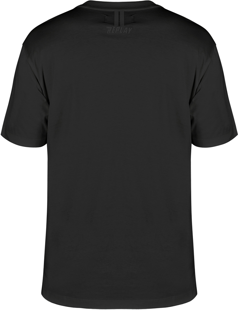 Replay Logo T-shirt Sort L Figur 5