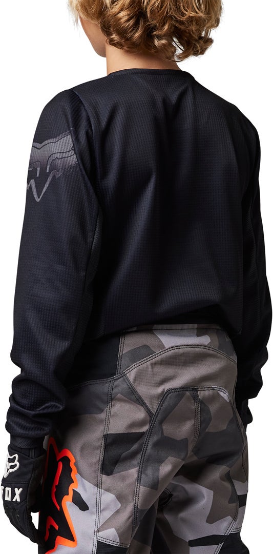 FOX 180 Blackout Maglia Motocross Giovanile YL Figura 3