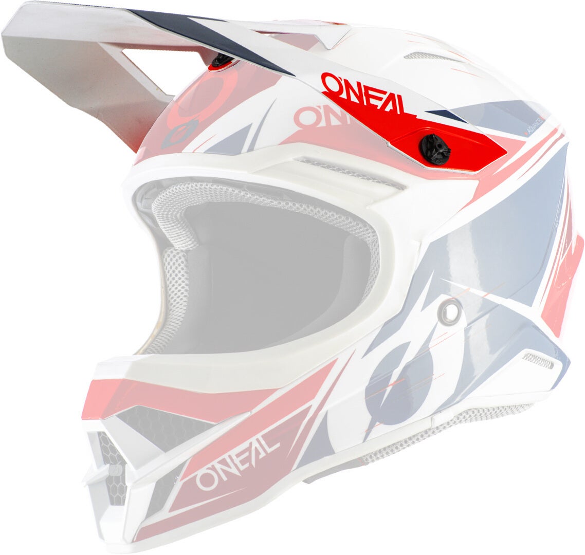 Oneal 3Series Stardust Capacete de Motocross branco/azul/vermelho L (59/60) Figura 5