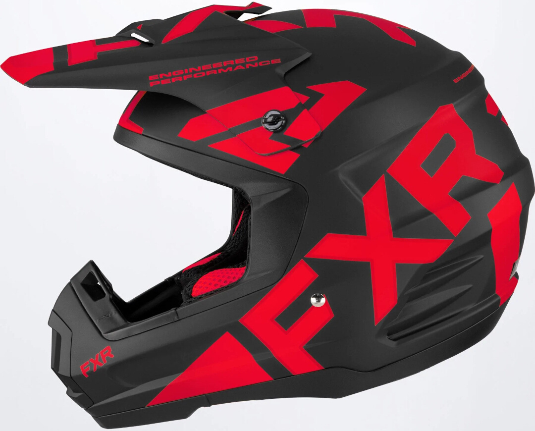 FXR Torque Team Snescooterhjelm sort/rød S (55/56) Figur 2