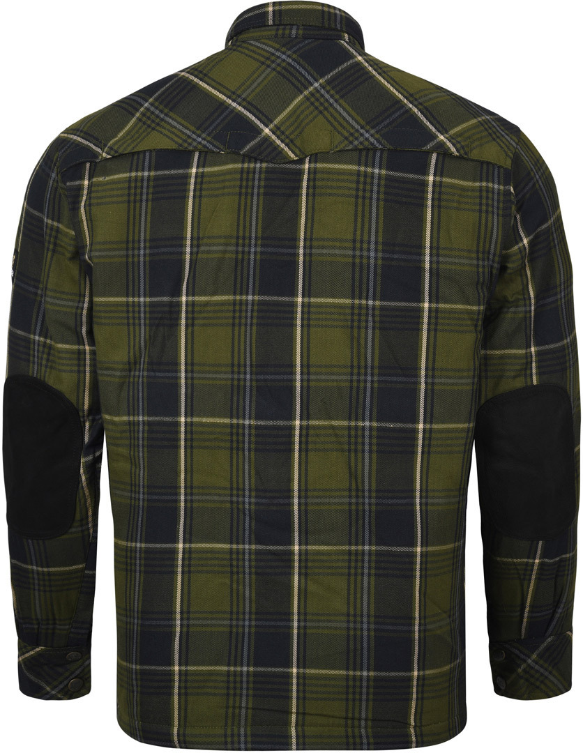 Bores Lumberjack Premium Camicia Moto Verde/Nero/Bianco 6XL Figura 3