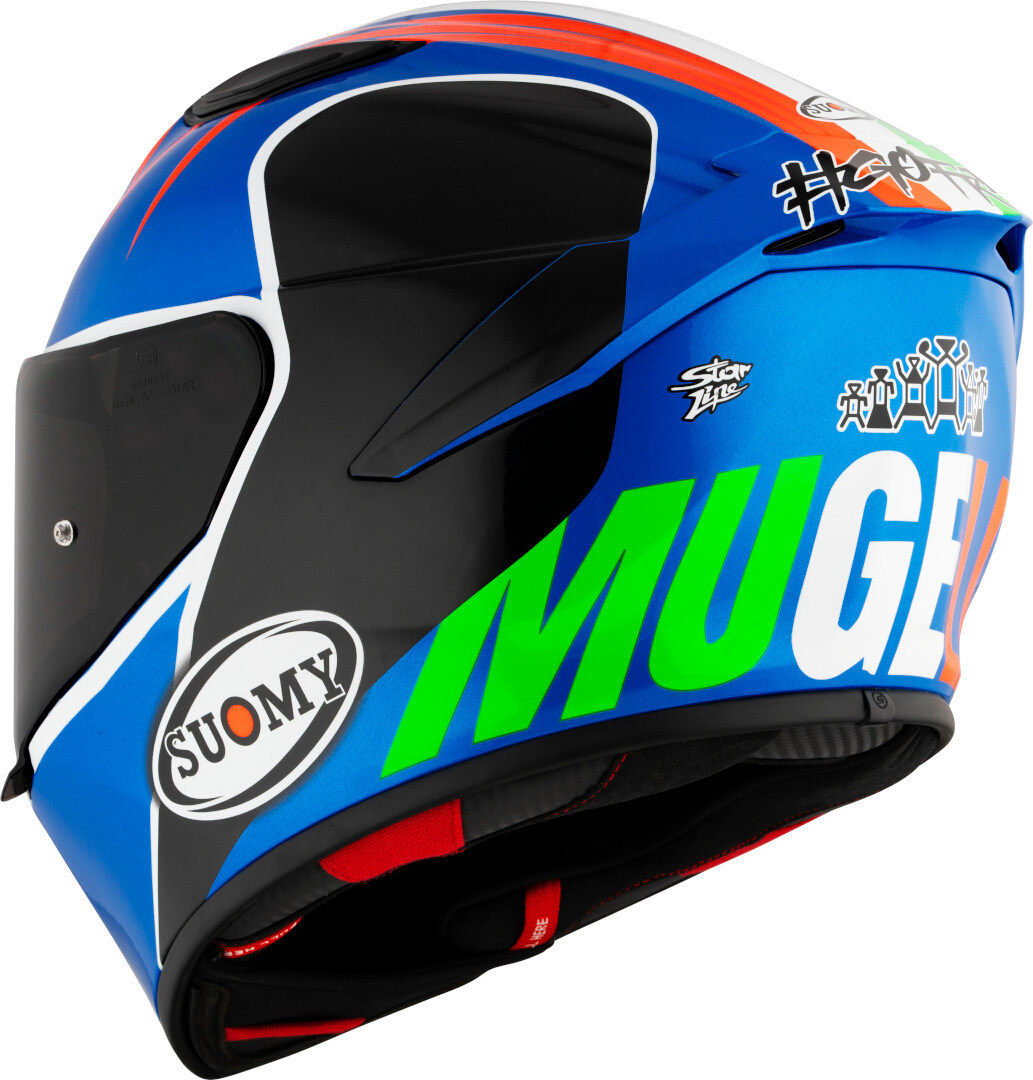 Suomy Track-1 Pecco Mugello 2022 E06 Cască albastru/negru XS (53/54) Figura 2