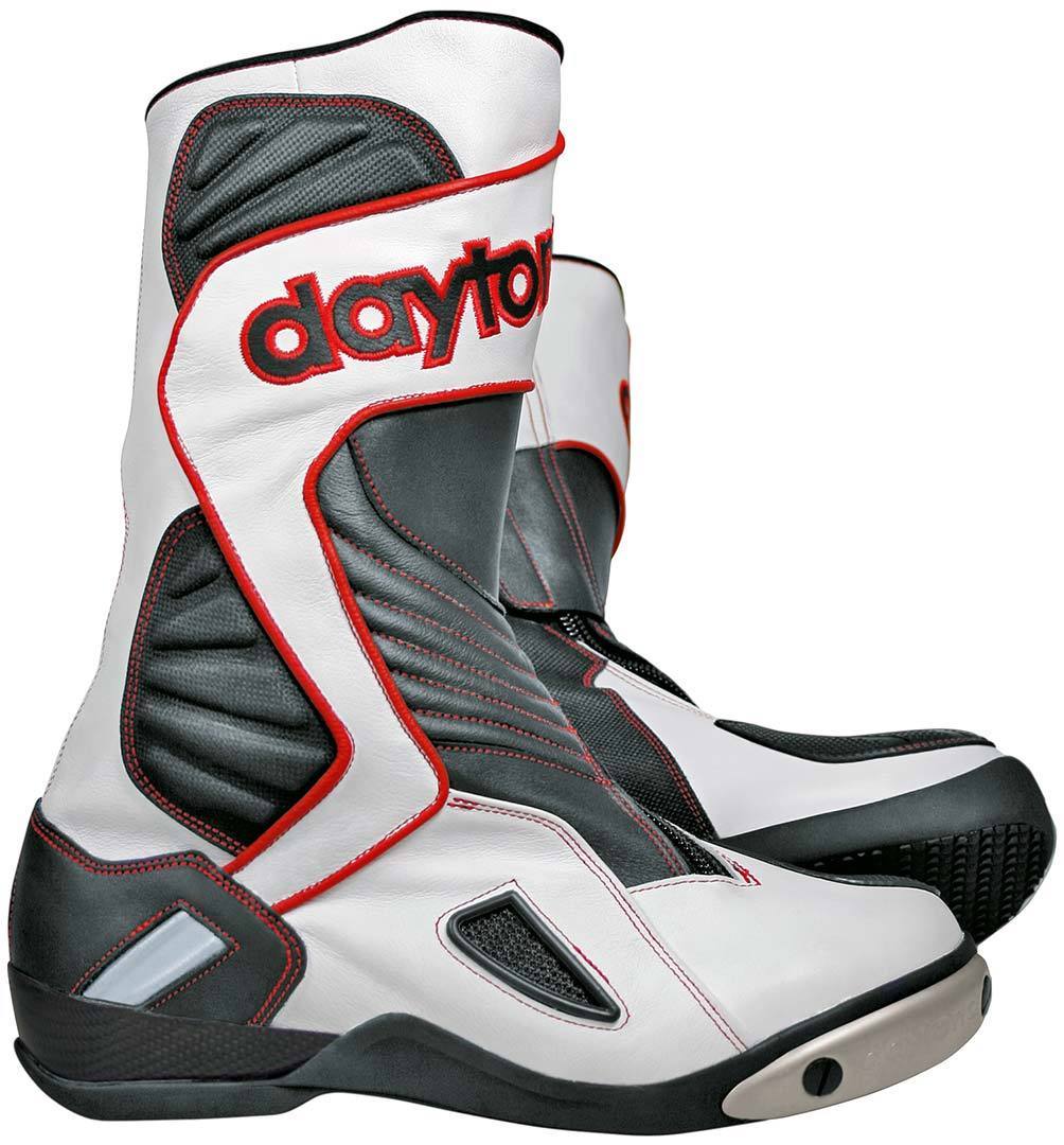 Daytona Evo Voltex GTX Gore-Tex Cizme de motocicletă impermeabile Alb/Negru/Roșu 36 Figura 1