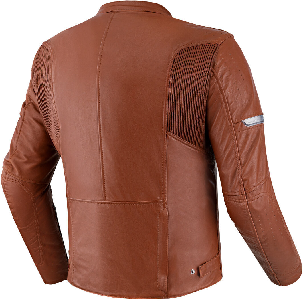 SHIMA Hunter+ 2.0 Motorrad Lederjacke hellbraun M Abbildung 2