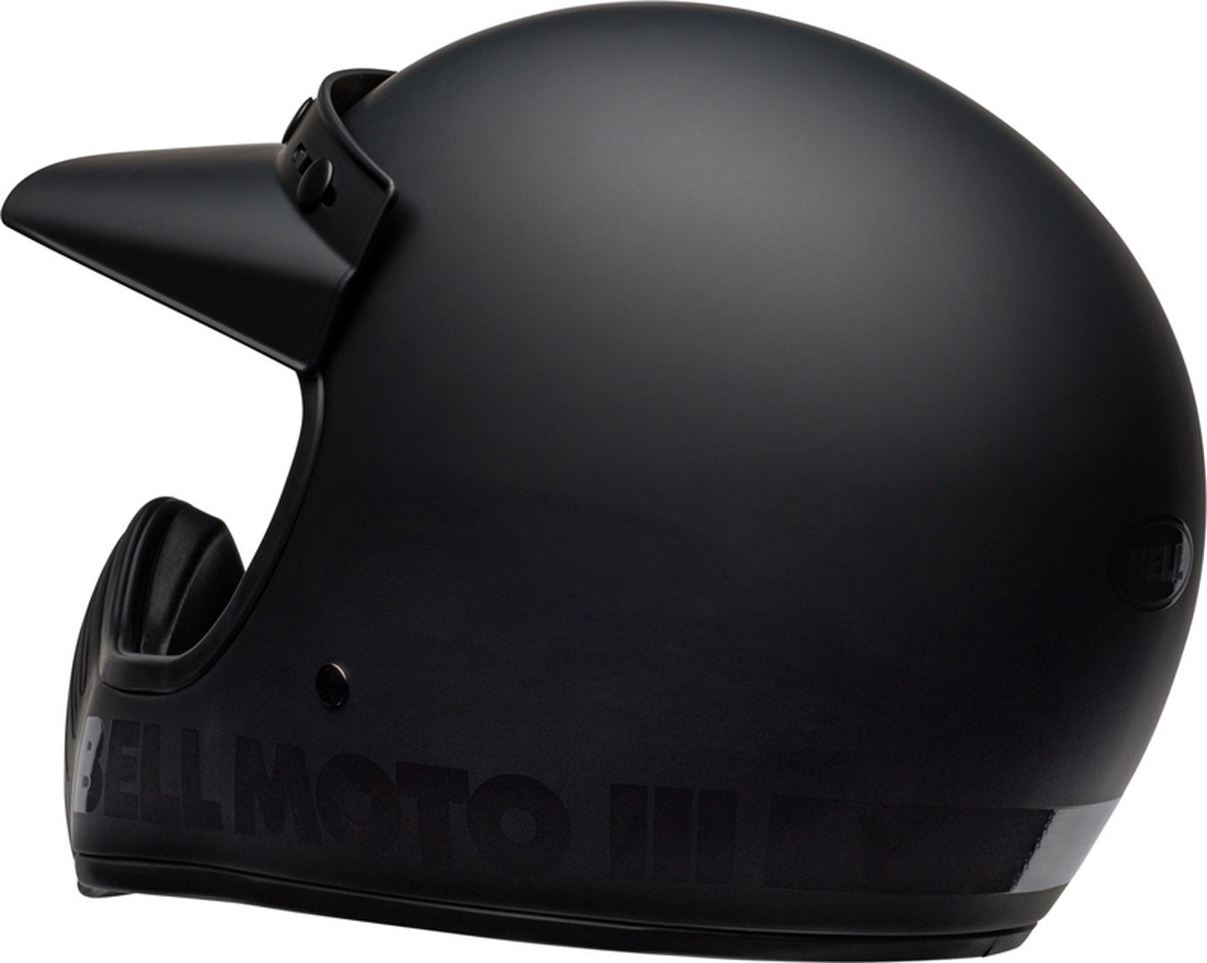 Bell Moto-3 Classic Casco Motocross nero opaco XXL (63/64) Figura 8