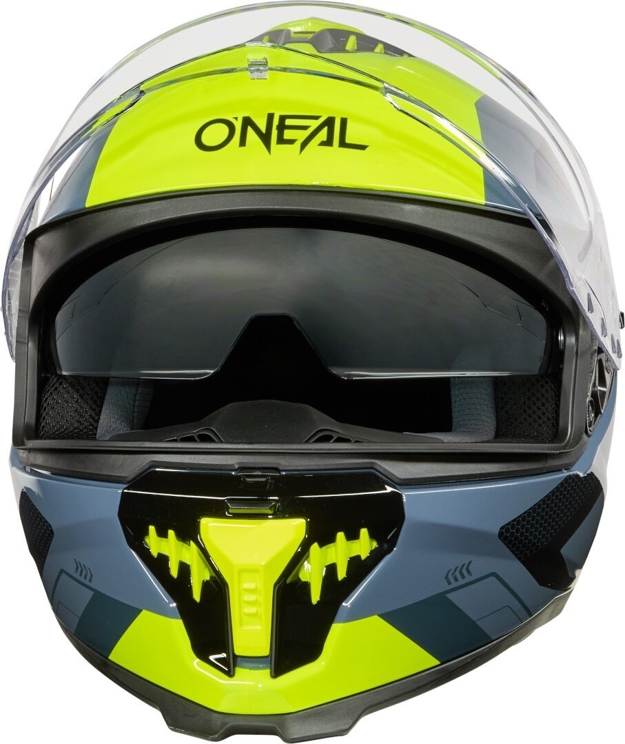 Oneal Challenger EXO V.25 Hjelm sort mat/grå/neon-gul S Figur 4