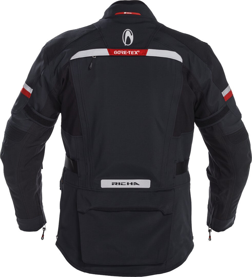 Richa Atlantic Gore-Tex waterproof Motorcycle Textile Jacket black 3XL Figure 2