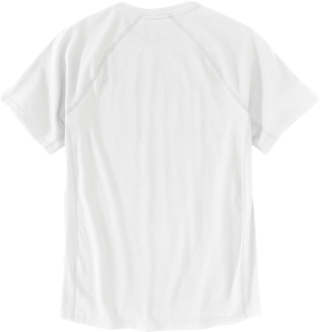 Carhartt Force Relaxed Fit Midweight Short Sleeve Pocket Tricou alb M Figura 2