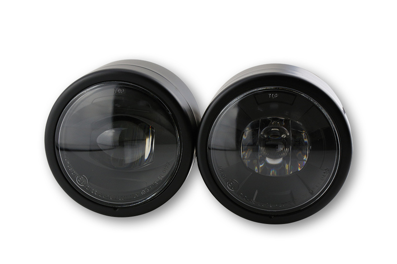 HIGHSIDER Smart Strålkastare Twin LED Svart Sidofäste, E-Godkänd (1st) Figur 4