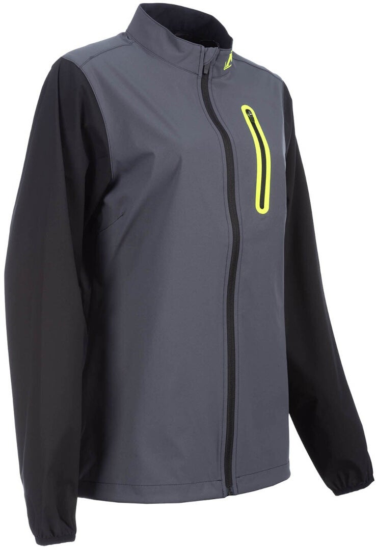 Klim Zephyr Wind Ladies Motorradtextiljacke dunkelgrau/schwarz S Abbildung 4