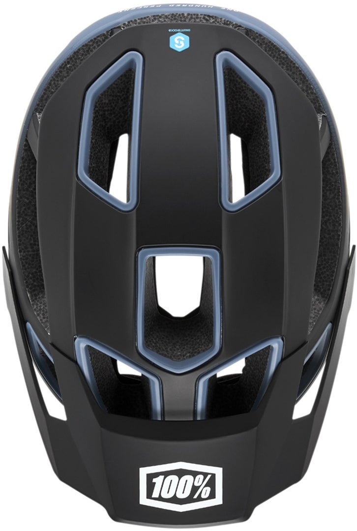 100% Altec Fahrradhelm schwarz S/M (55-59) Abbildung 2