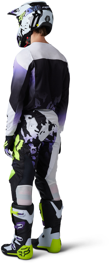 FOX 180 Morphic Pantaloni Motocross Bianco/nero 30 Figura 11