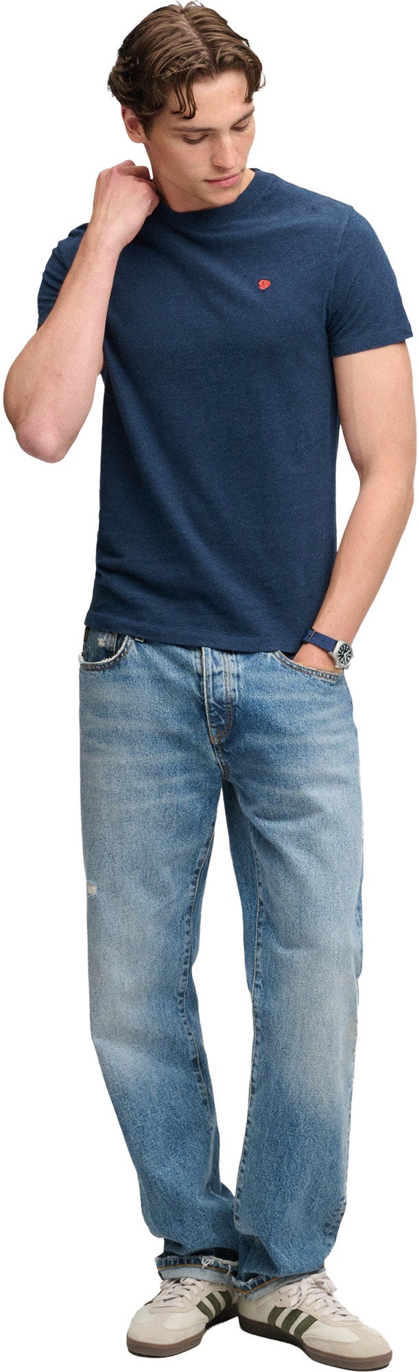 Superdry & Co Logo Тениска синьо M Фигура 5
