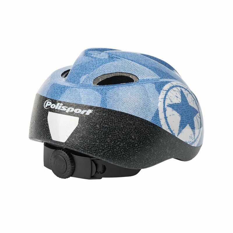 POLISPORT Capacete Júnior Jeans tamanho S Figura 2