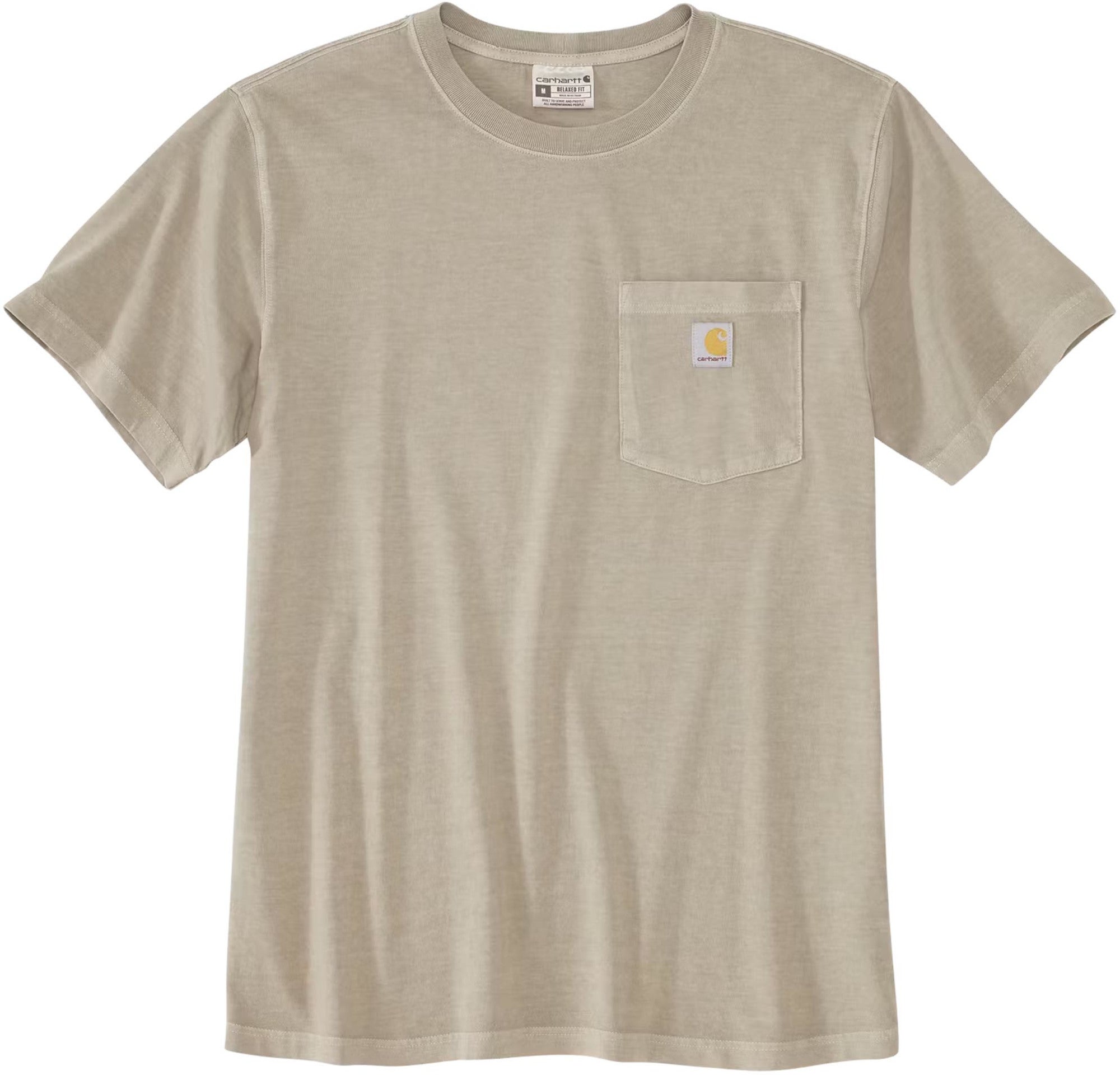Carhartt Irvine Relaxed Garment Dyed Tričko Greige S Obrázek 1