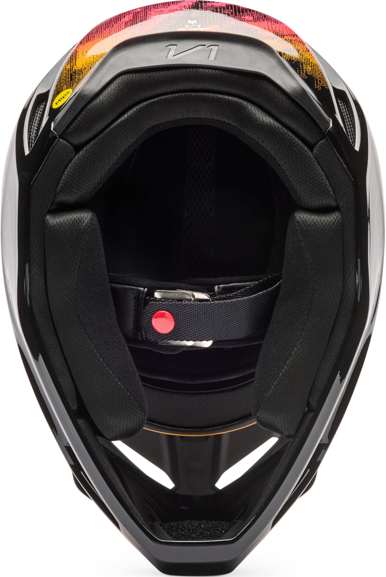 FOX V1 Kairos Casco da motocross giovanile nero/arancione Y/L (52/53) Figura 6