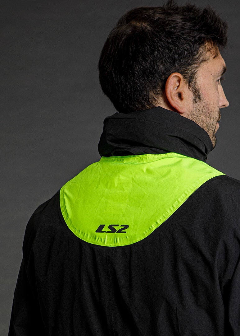 LS2 X-Rain Motorrad Regenjacke XS/S Abbildung 3