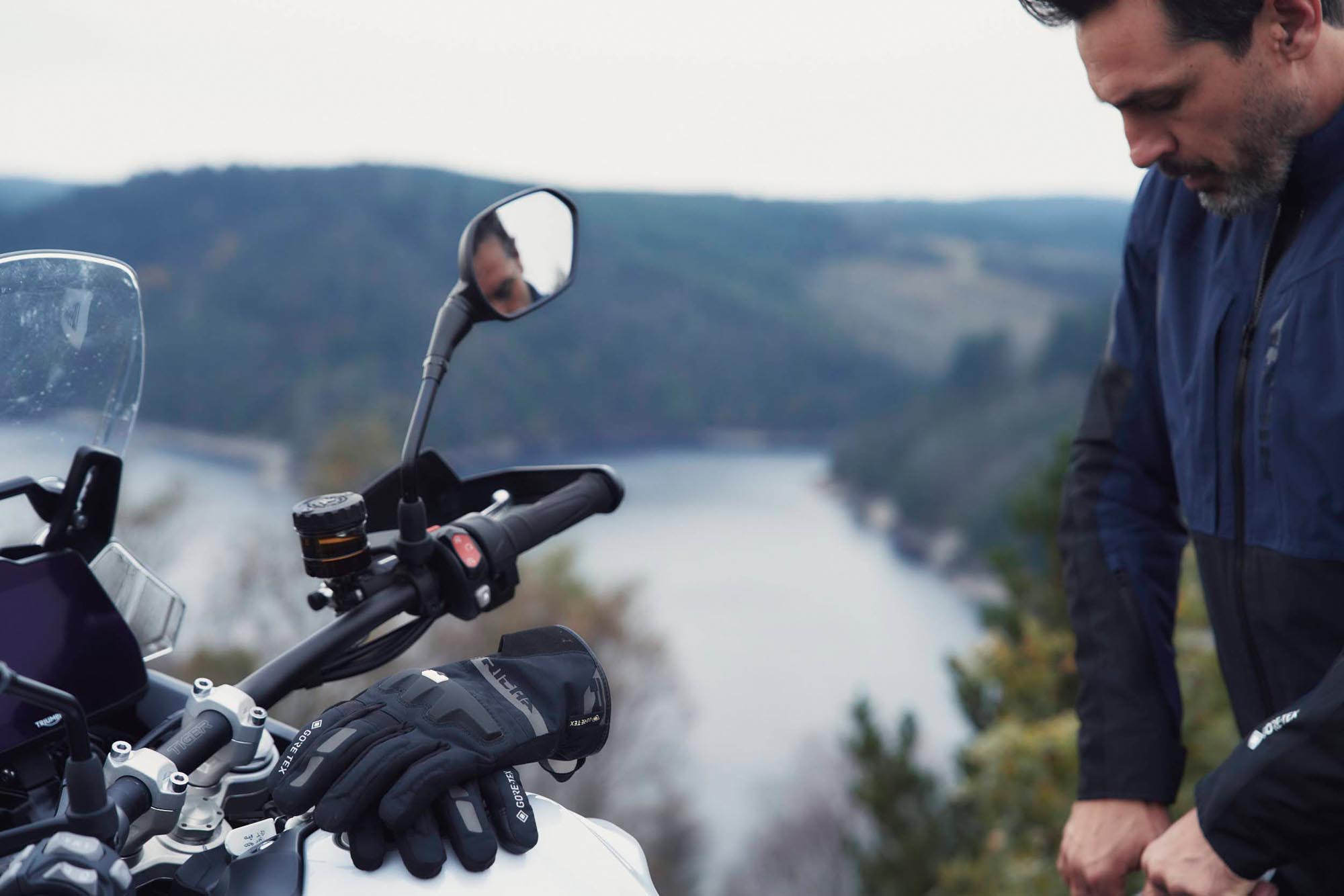 Richa Orion Gore-Tex vodootporne motociklističke rukavice crna M Slika 2