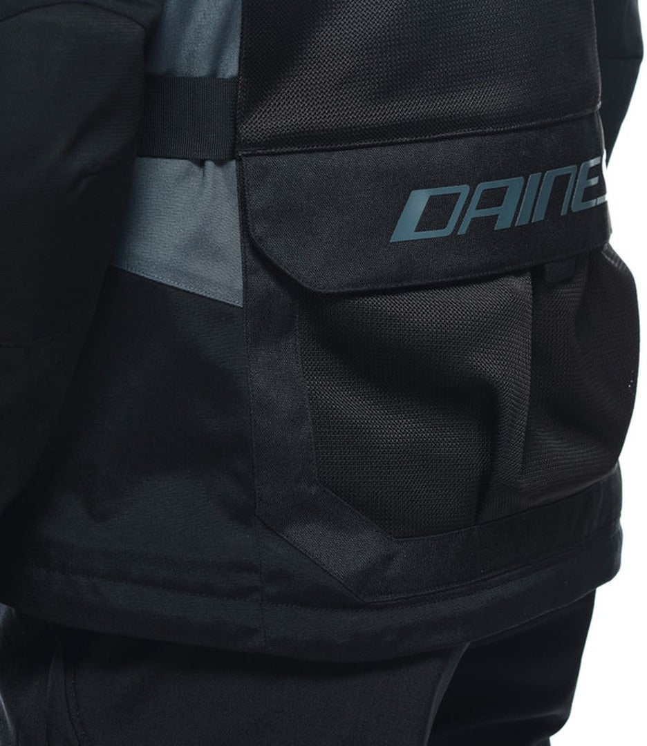Dainese Desert Tex Motorfiets textiel jas zwart/grijs 62 Figuur 4