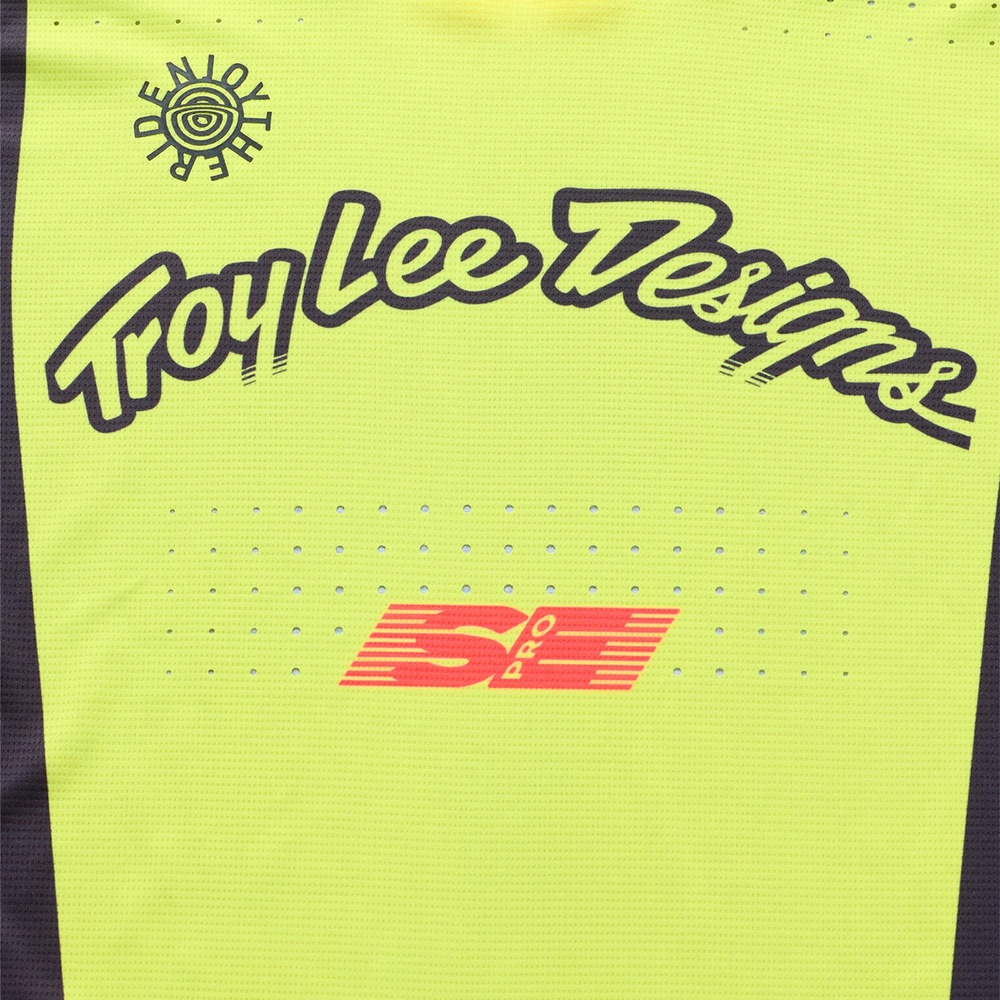 Troy Lee Designs SE Pro Roam Motocrosstrøje gul L Figur 3