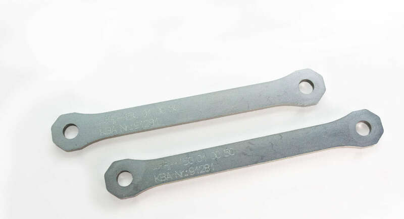 TECNIUM Stoelverlaging kit constructie 1 - Kawasaki Figuur 1