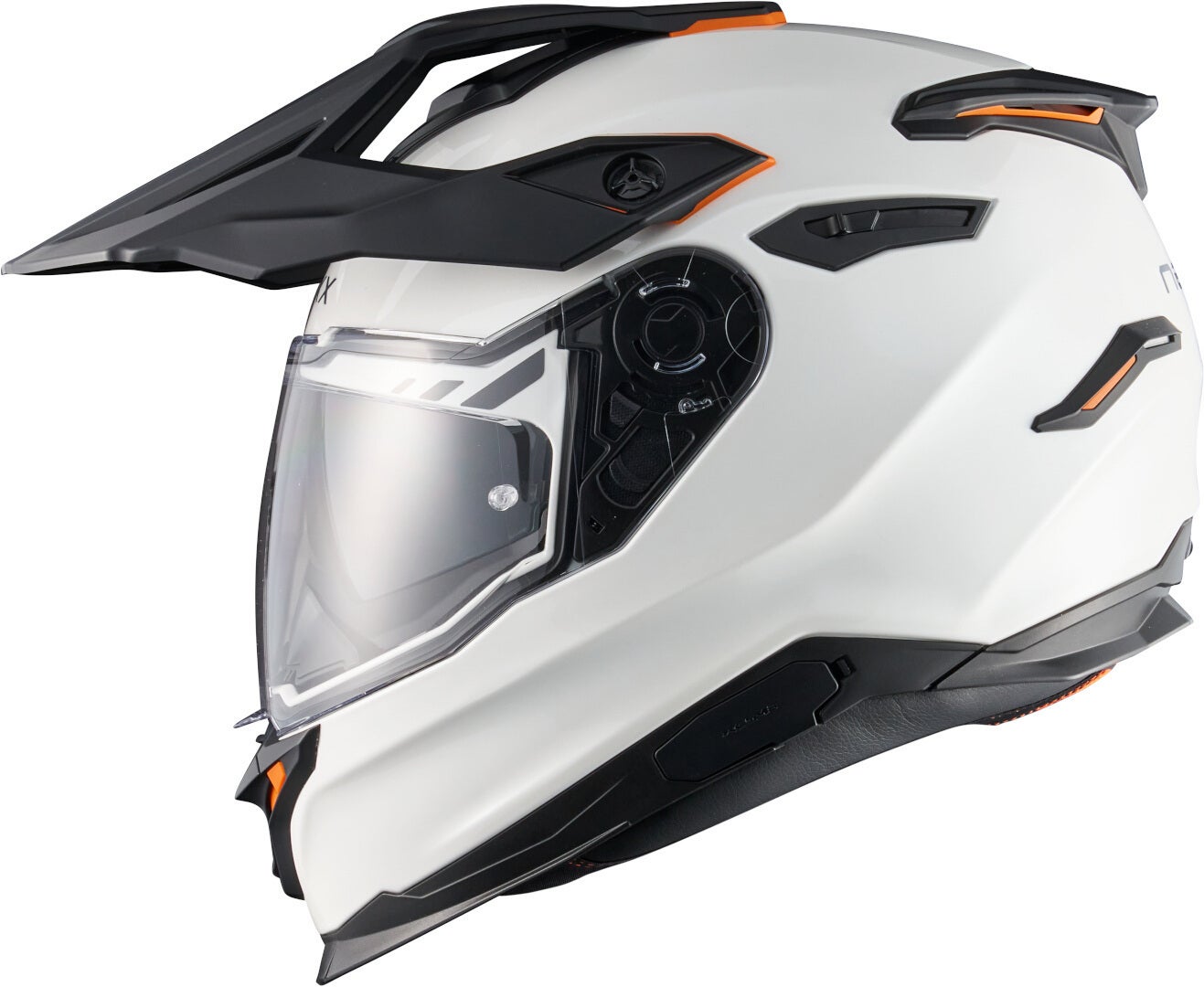 Side view of Nexx Y.TRAVL Plain Motocross Helmet