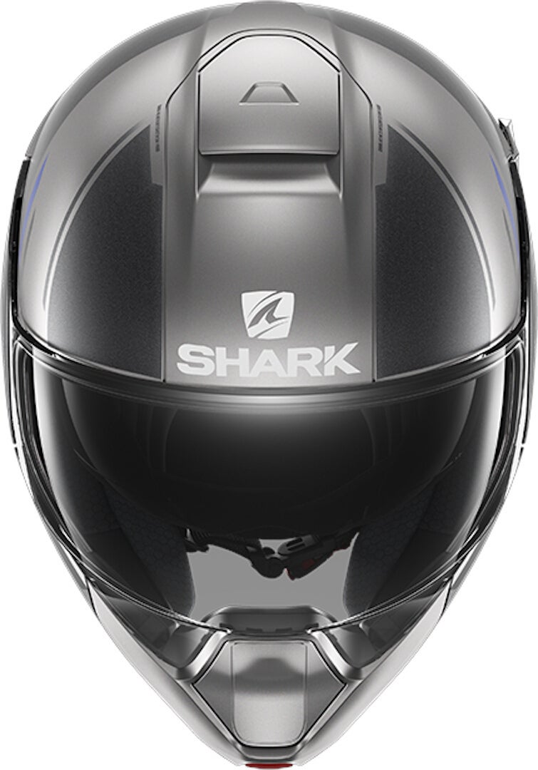 Shark Evojet Vyda Mat Klapphelm grau/blau L (59/60) Abbildung 4