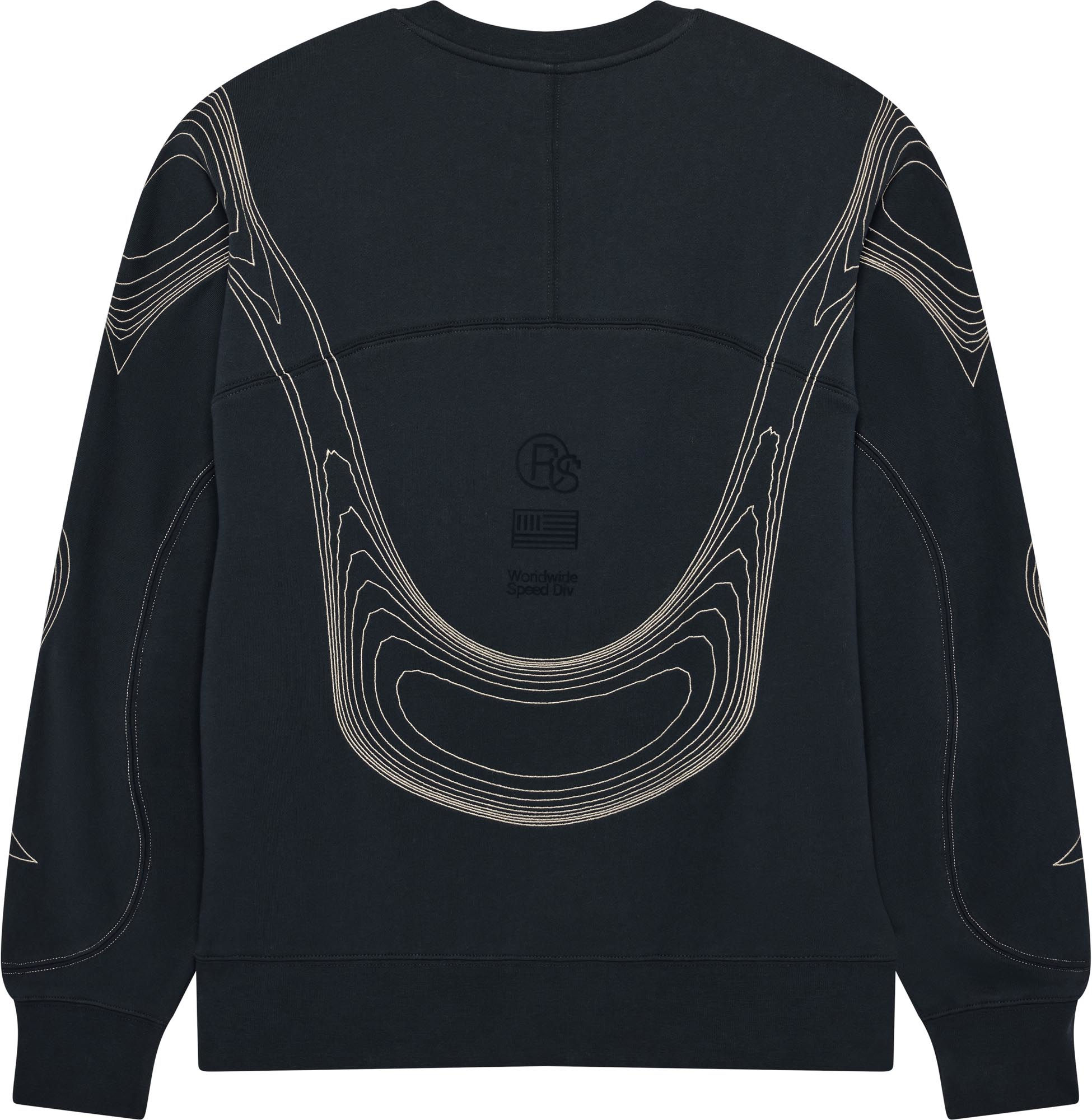 FOX Vision Crew Pullover albastru închis XL Figura 2