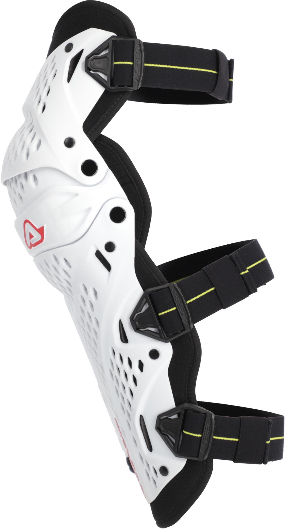 Acerbis Impact Pro Protecții pentru genunchi alb Figura 3