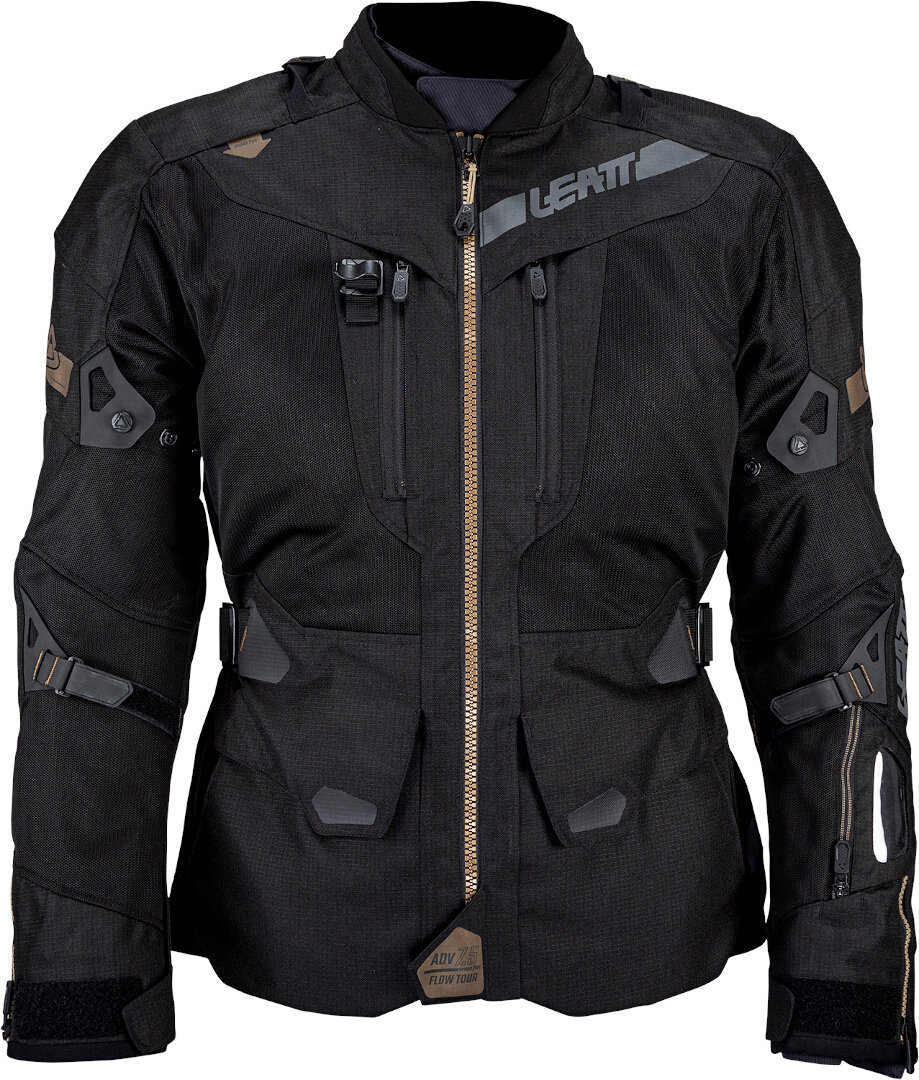 Leatt ADV FlowTour 7.5 waterproof Motorcycle Textile Jacket black/dark grey M Figure 6