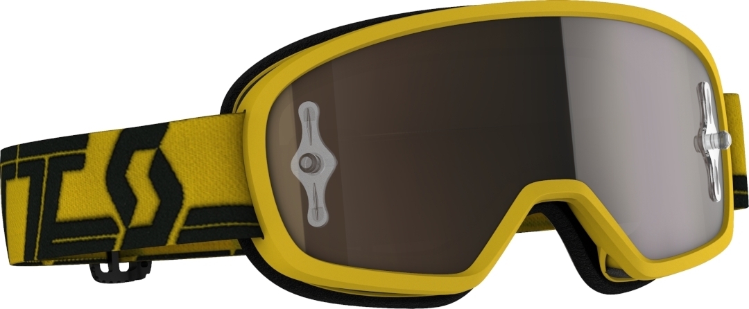 Scott Buzz Pro Chrome Ochelari de motocross pentru copii galben/negru Figura 1