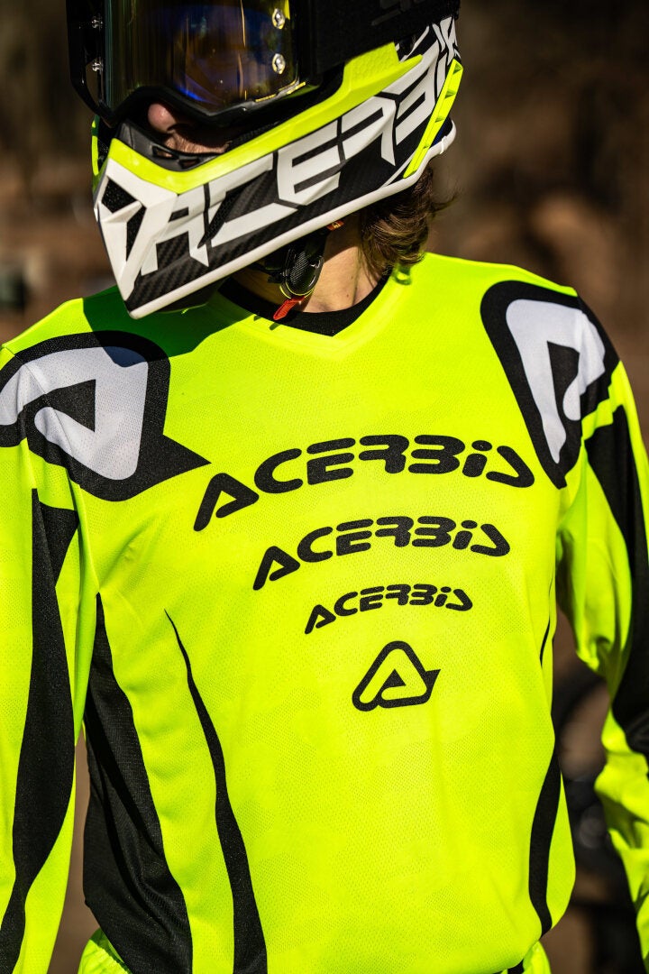 Acerbis MX J-Track Askar Motocross trøje gul/sort XXL Figur 4