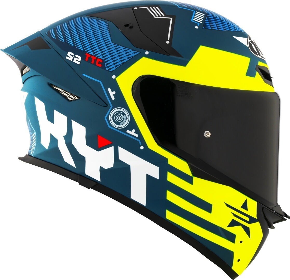KYT TT-Revo Fuselage Casco Giallo opaco XL (61/62) Figura 5