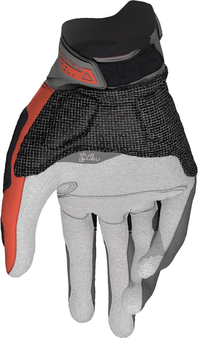 Leatt ADV Rally 5.5 Motorrad Handschuhe rot/grau 3XL Abbildung 3