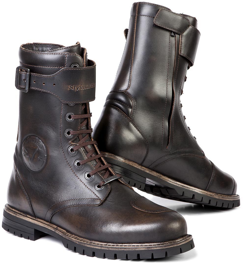 Stylmartin Rocket waterproof Motorcycle Boots brown 41 Figure 1