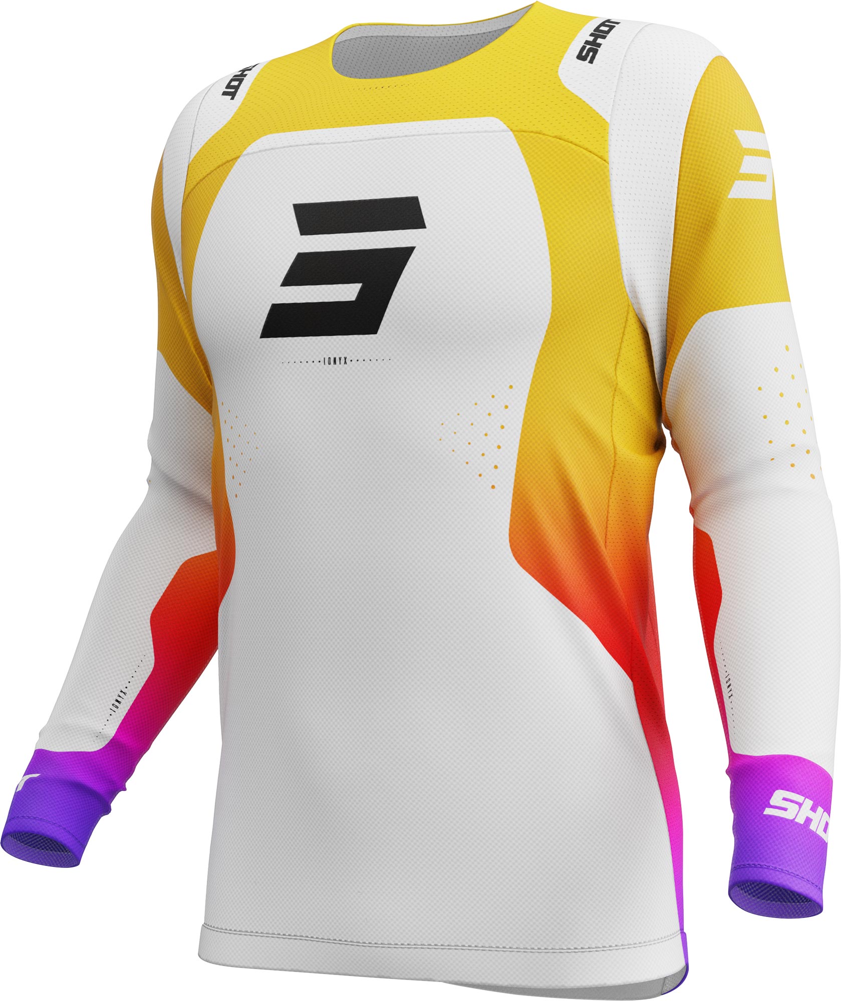 Shot Contact Ionyx Motocross Jersey white XXS Figure 1