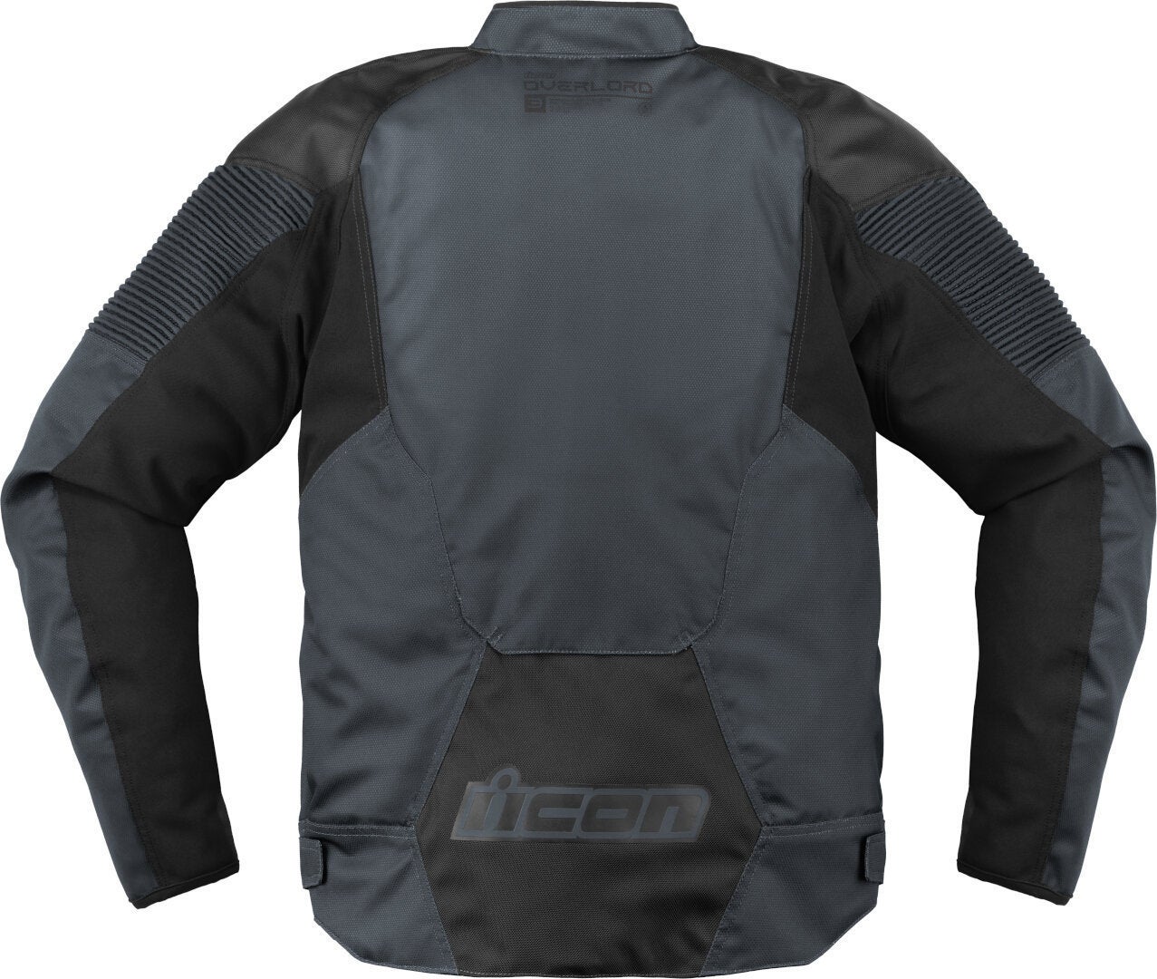 Icon Overlord3 Motorcycle Textile Jacket dark grey/black 3XL Figure 2