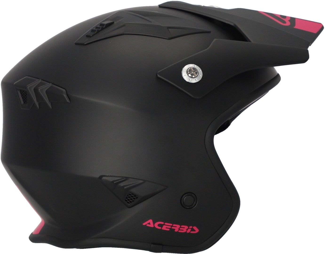 Acerbis Aria 2023 Solid Jethjelm sort/pink XS (53/54) Figur 4