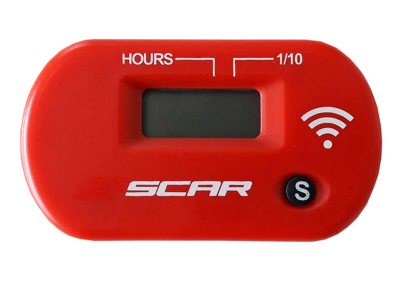 SCAR Aparat de oră fără velcro de sârmă fixând roșu Figura 1
