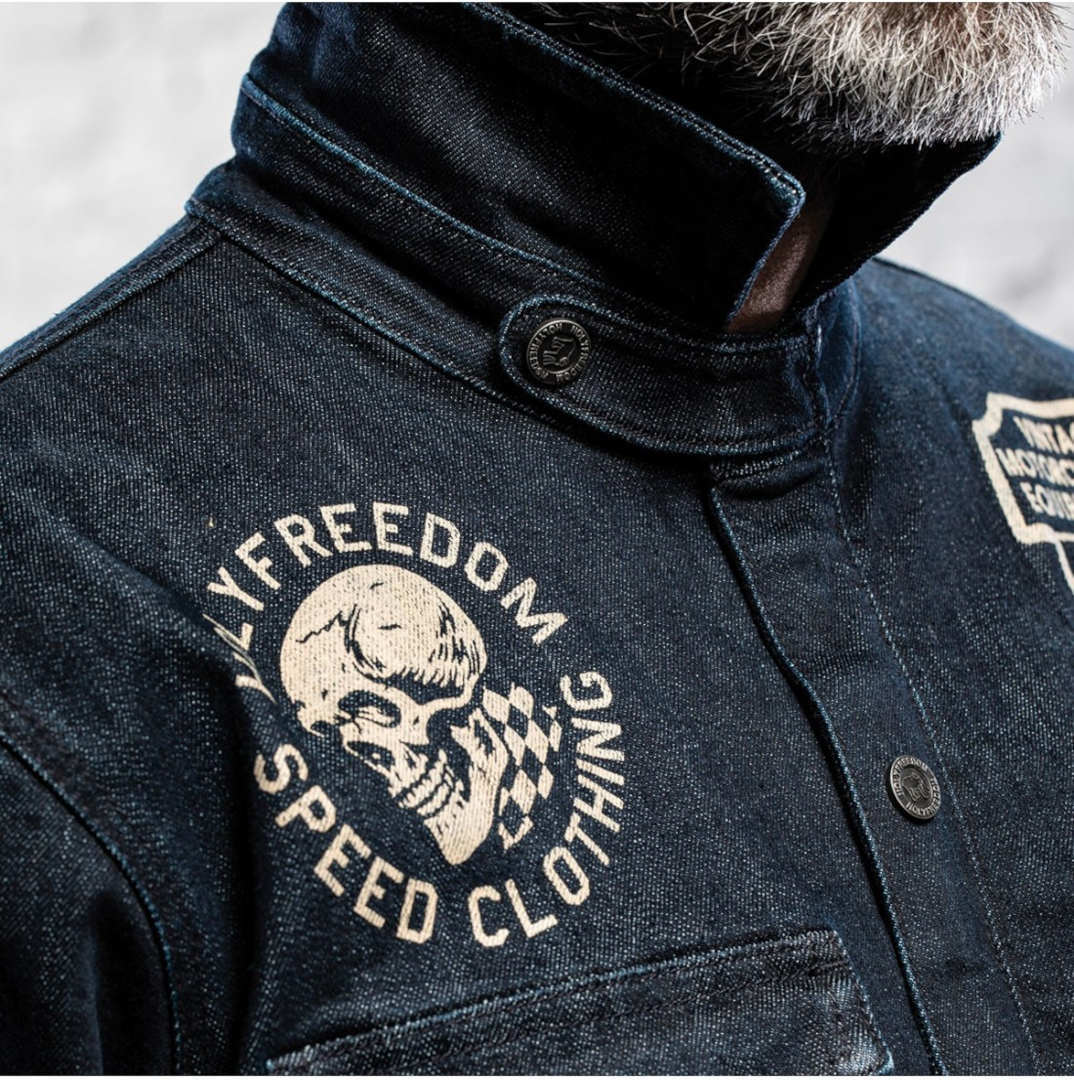 HolyFreedom Genoa Stampato Motorcycle Textile Jacket S Figure 11