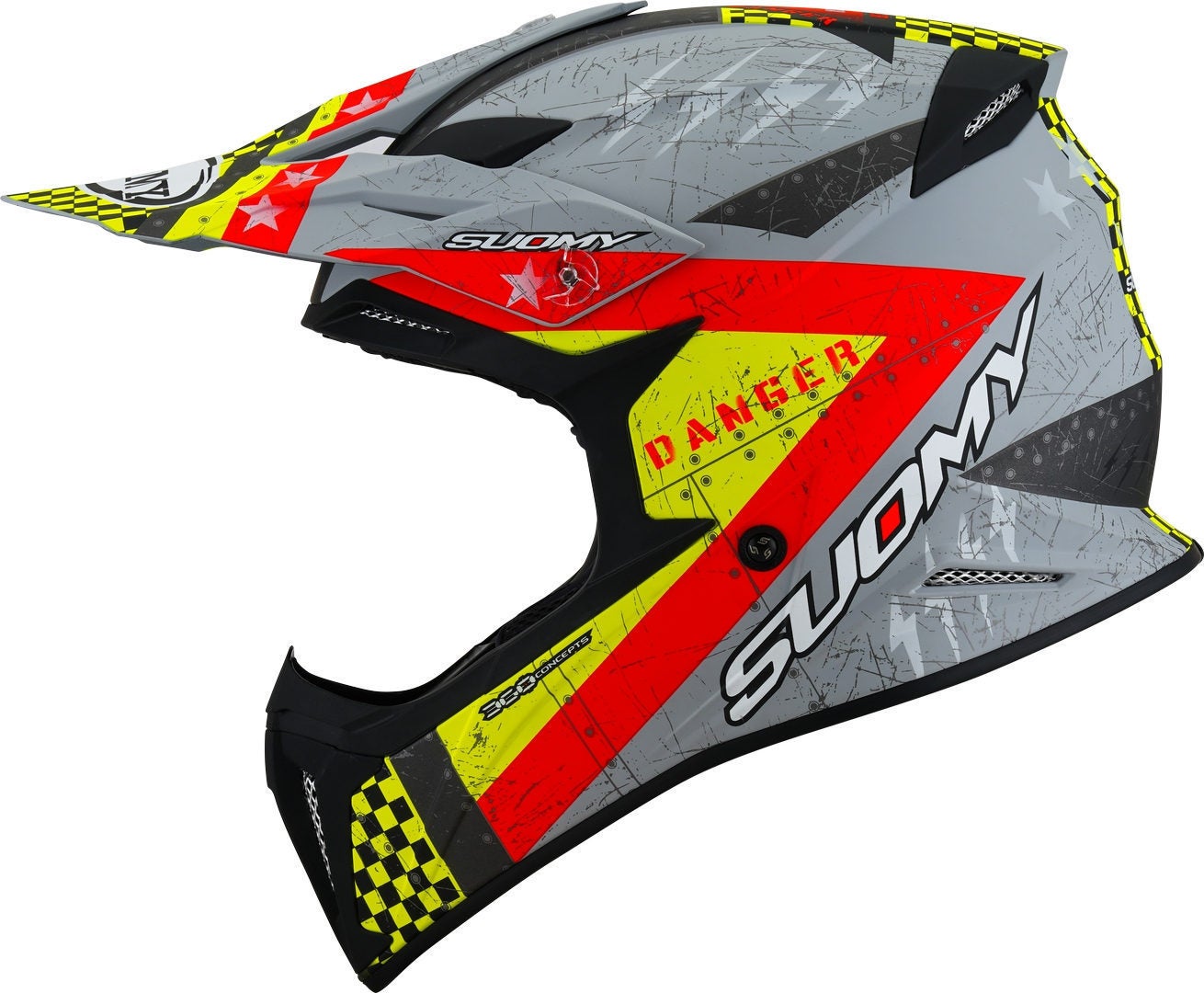 Suomy X-Wing Jetfighter Motocross Helmet red matt S (55/56) Figure 2