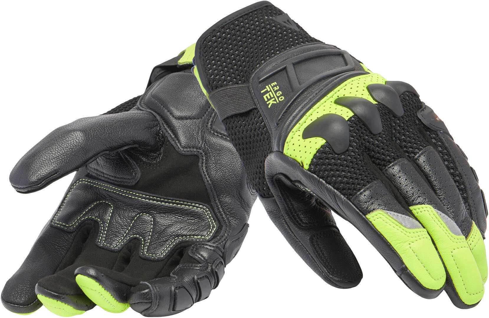 Dainese X-Ride 2 Ergo-Tek Motorcykel handsker sort/gul M Figur 1