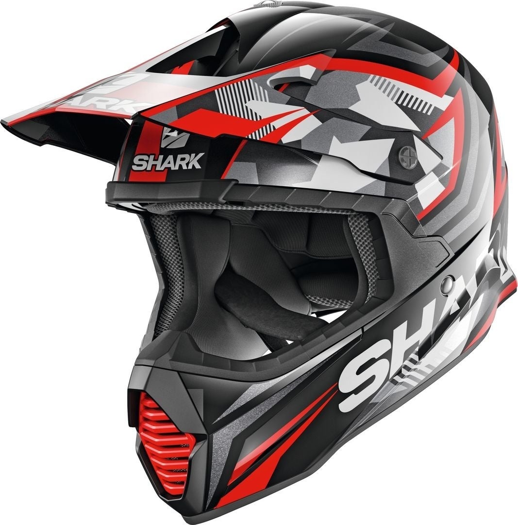 Shark Varial Replica Tixier Capacete de Motocross preto/vermelho M (57/58) Figura 1