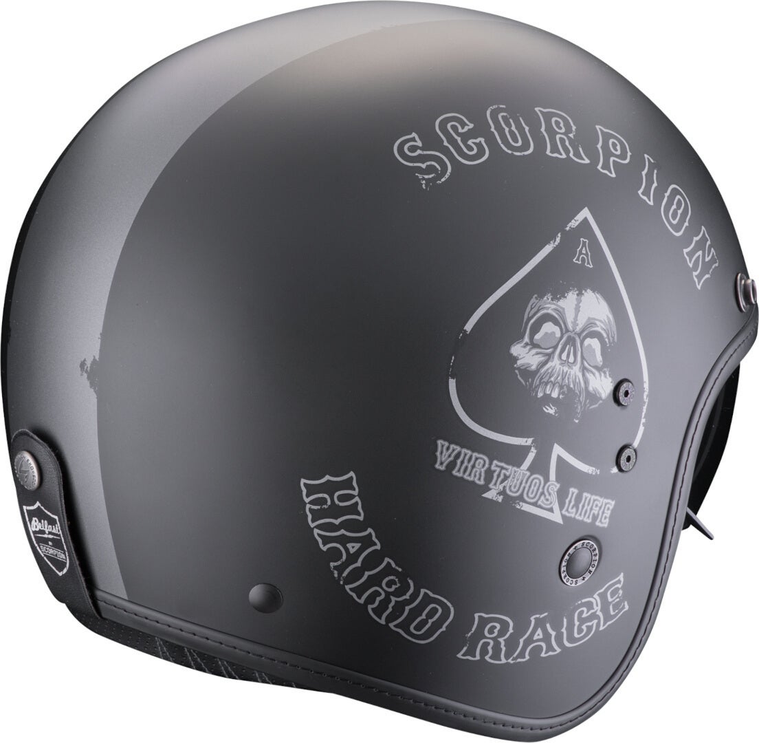 Scorpion Belfast Evo Spade Casco Jet nero opaco/argento L (58/59) Figura 3