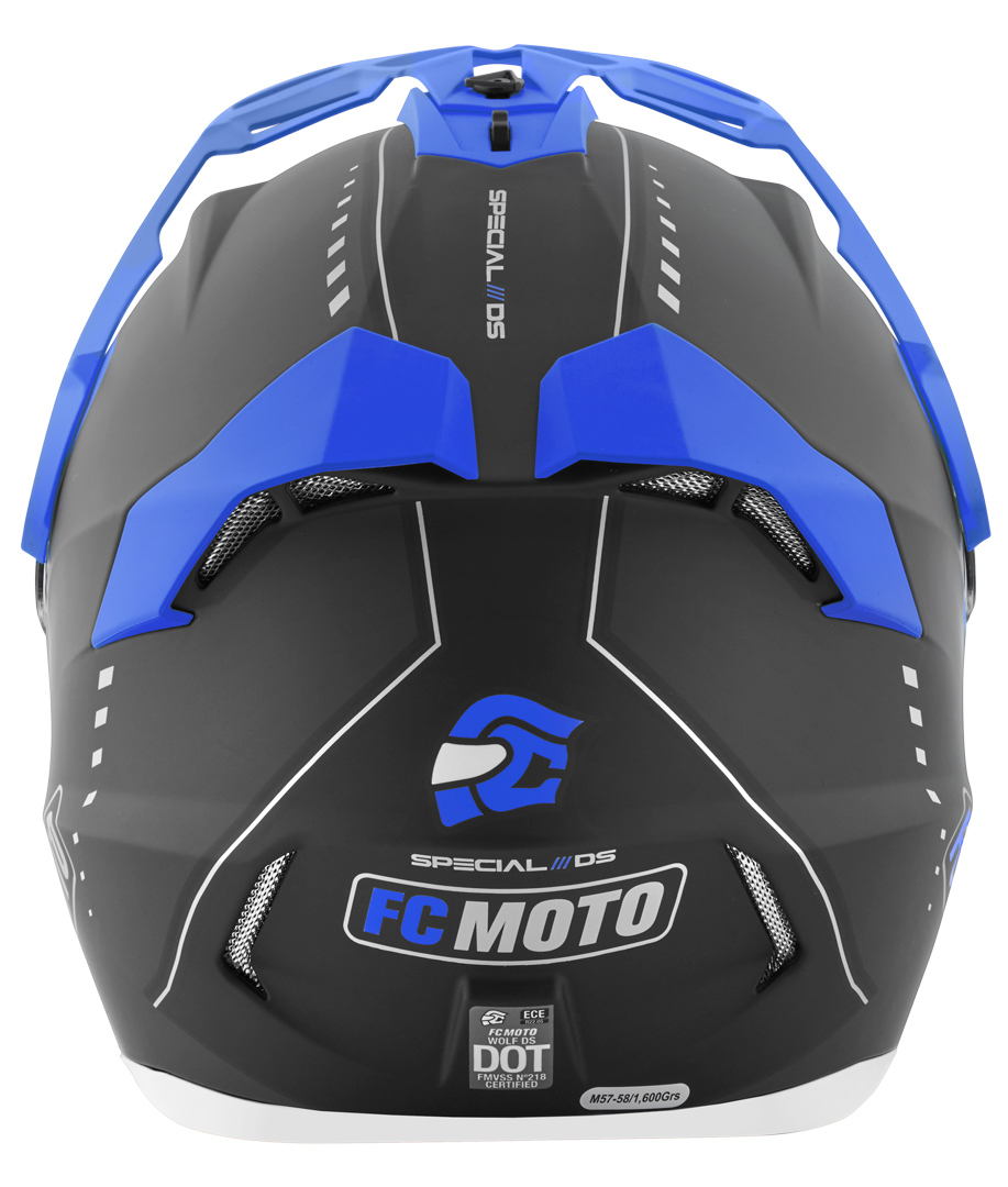 FC-Moto Merkur Pro Air Cască Enduro Negru/Albastru S Figura 5