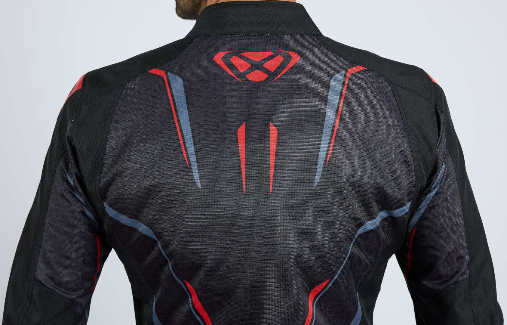 Ixon Demoniak Motorcycle Textile Jacket black/red L Figure 3