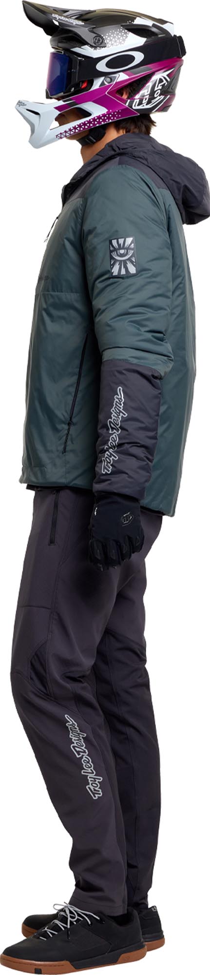 Troy Lee Designs Skyline Chill Mono Bicycle Jacket dark green M Figure 16