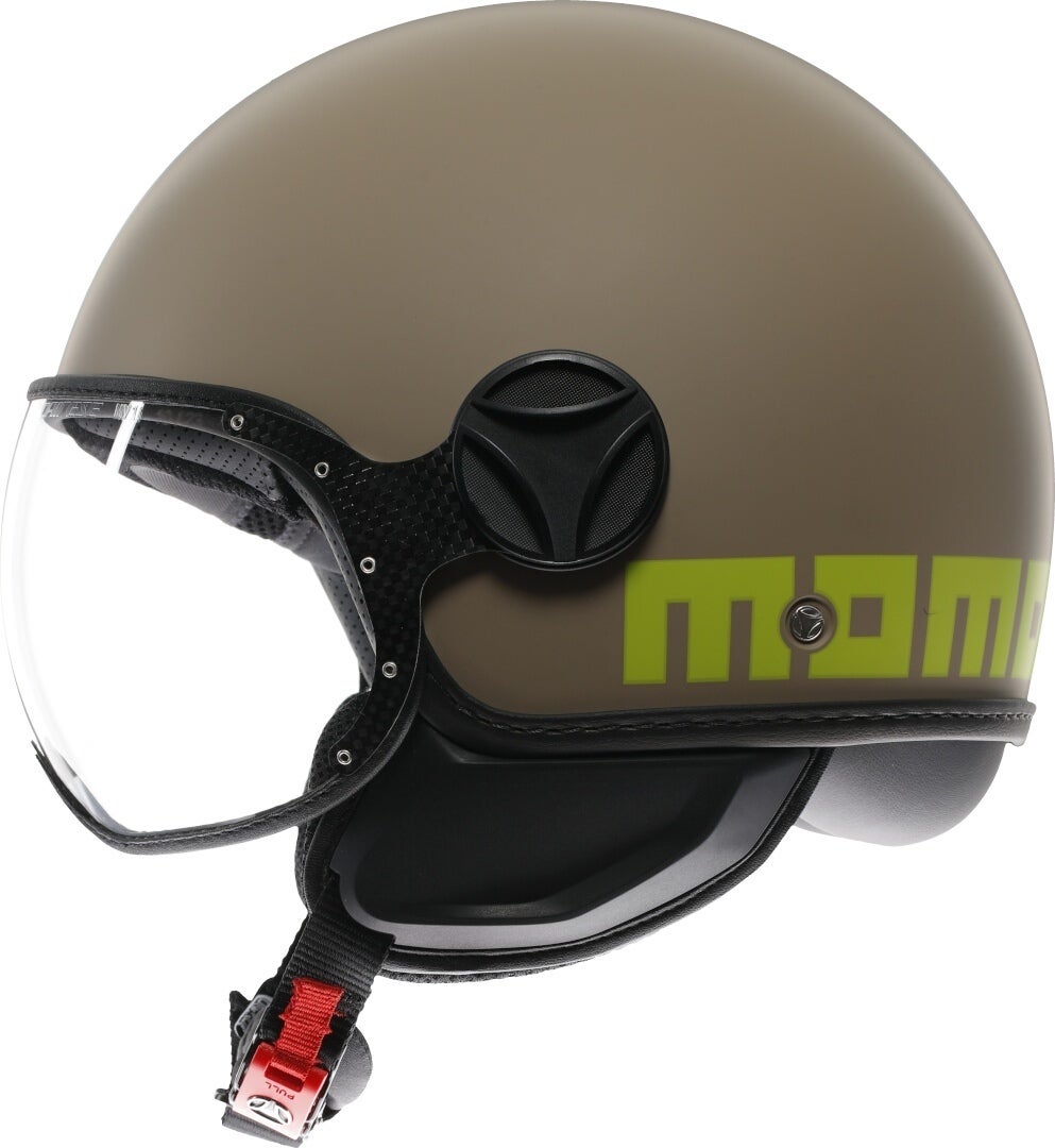 MOMO FGTR Classic Mono Casque jet Sable matt L (59/60) Figure 4